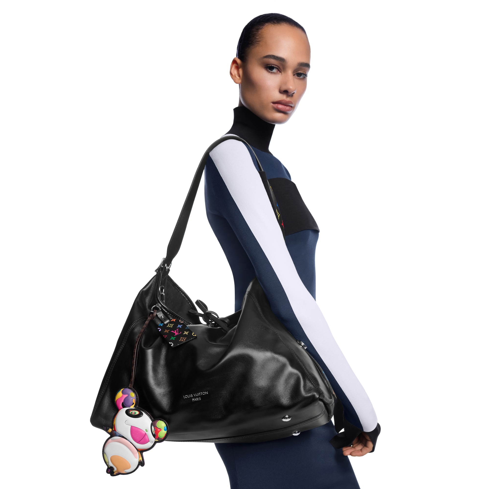 LV x TM Superflat Panda Bag Charm . - Luxury Accessories - M02440